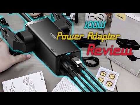 Baseus 100W GaN 3 Desktop Power Adapter Review and Test 