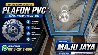 Hasil Pemasangan Plafon Pvc Dari Tem Maju Jayaplafonpvc designinterior majujaya jember fyp 