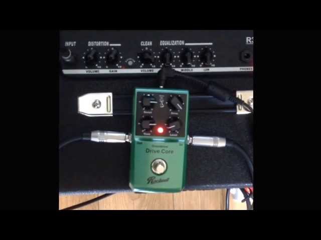 Rockwell overdrive pedal drivecore sample sound @ Hurtrock Music store class=