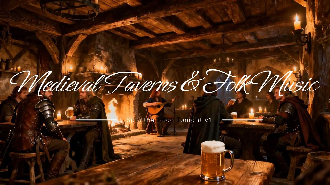 Medieval Drinking Hall | Traditional Folk Music & Lute Melodies