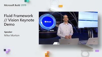 Microsoft Fluid Framework Vision Keynote Demo // Microsoft Build 2019