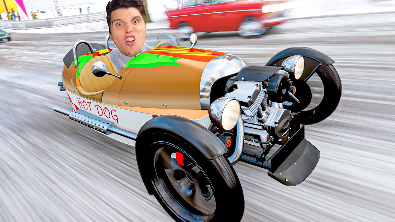Dieses HOT DOG Auto hat nur drei RÄDER | Forza Horizon 4
