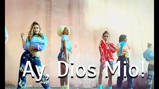 Karol G - Ay, Dios Mio! Official choreography by Greg Chapkis (raw music video footage)