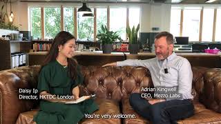 Hktdc X Mezzo Labs Business Lounge Part 1, Adrian Kingwell With Daisy Ip