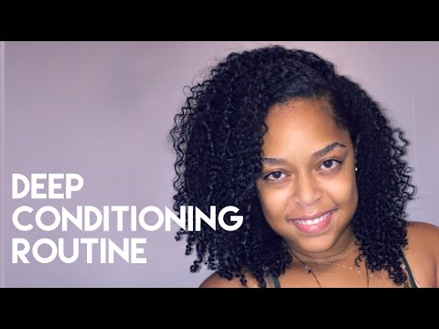 DEEP CONDITIONING ROUTINE + THANK YOU [re-upload] | Danielle Renée - YouTube