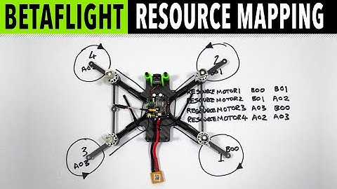 Betaflight resource mapping - motors in the wrong order