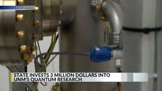 State invests $3 million into University of New Mexico's quantum research