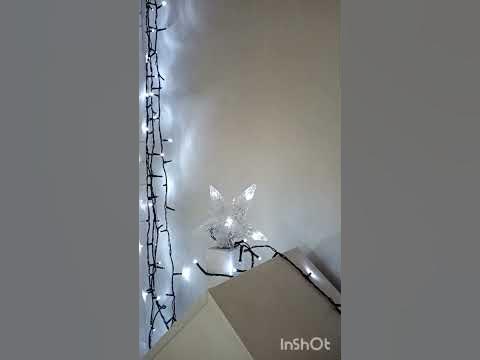 Белая герлянда. - YouTube