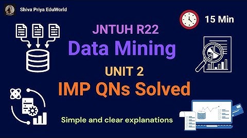 Data Mining Unit 2 Full Chapter Explained in Simple Points Association Analysis Made Easy! JNTUH R22