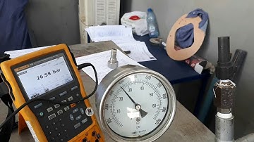 A simple pressure safety valve calibration setup