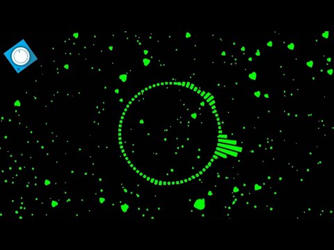 Awesome Avee Player Template Visualizer | Audio Spectrum Green Screen | Visualizer with Green Bars