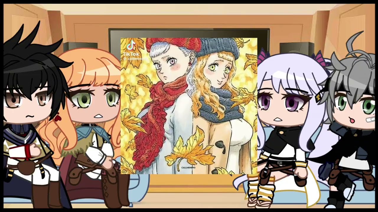 Black Clover React To Asta x Noelle & Yuno x Mimosa 