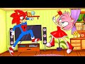 SPIDER Verse Sonic BACKSTORY - Sonic Spiderman Loves Amy Story | Sonic the Hedgehog 2 Animation