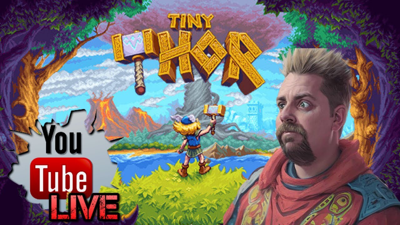 Is TINY THOR An Awesome Retro Inspired Platformer? Let's Find Out!