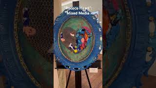 Visiting My Art At North Shore Arts Association #workingartist #artforsale