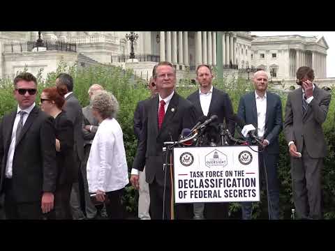LIVE: Lawmakers, whistleblower call for release of UFO records