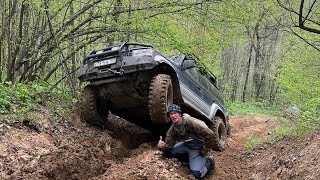 Засосало болото. Сухая Атя , Бахмур.