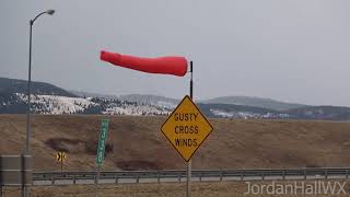 Severe Winds prompt rollovers and closures (Livingston Montana)