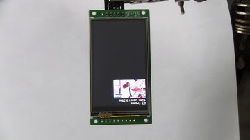 Show video on a 2.4" 240x400 Digole Serial Display Module