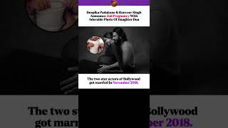 Deepika Padukone &amp; Ranveer Singh Announce 2nd Pregnancy! 🍼 Adorable Photo of Daughter Dua #news #fyp