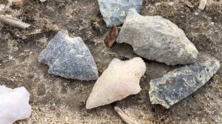 Ghost Quartz Arrowhead! ~ 523. Artifact Find! Apr 2017