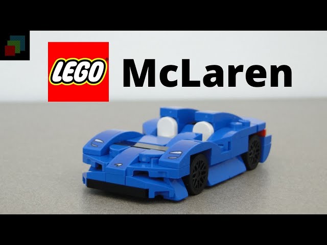  Lego Speed Champions McLaren Elva 30343 : Toys & Games