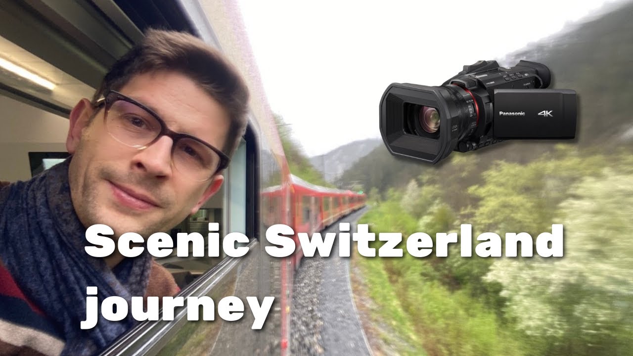 self made Glacier Express (Panasonic HC-X1500)