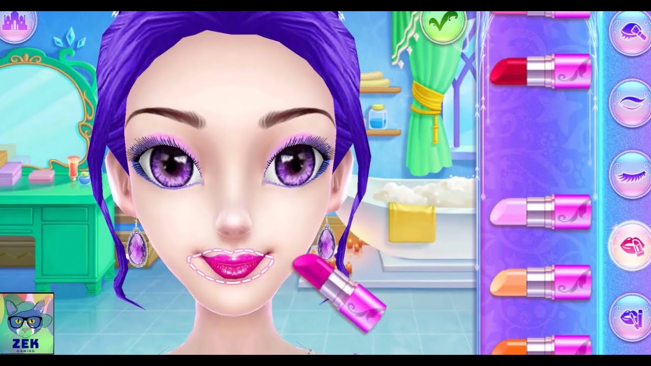 Jogo para Menina - Maquiagem de Princesa - Jogos Infantis - YouTube