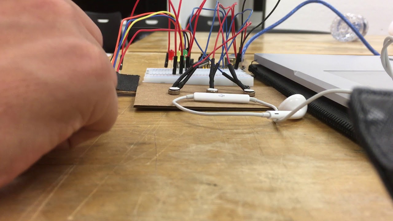 Making Things Interactive: Anti Slouch Machine Demonstration