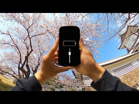 スマホのバッテリー残量が0%なのでパルクールで充電器を購入しにコンビニダッシュ!!!