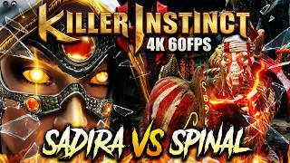 Sadira vs Spinal | Hardest AI | Killer Instinct