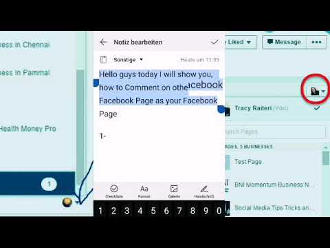 How to Comment as Your Page on Another Facebook Page from your Mobile