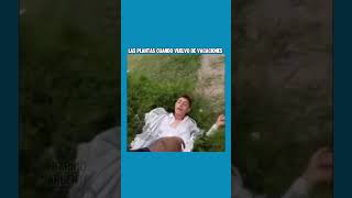 Las plantas cuando volves de vacaciones: