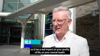 Health Minister Mike Nesbitt & Minister of Finance John O'Dowd Visit Downe DPU