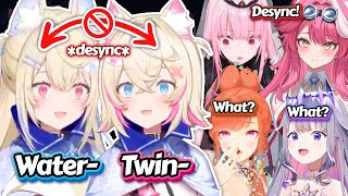 FUWAMOCO's rare desync makes everybody else sync in confusion
