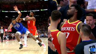 Full Tari Eason EJECTED for a flagrant 2 bump on PJ Washington 😤 PJ was READY TO SCRAP 👀 Update