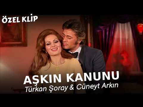 Cüneyt Arkın ❤️ Türkan Şoray Klibi 🎵Aşkın Kanunu