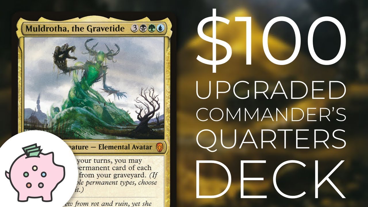Muldrotha, the Gravetide EDH Upgraded Budget Deck Tech 100 Magic