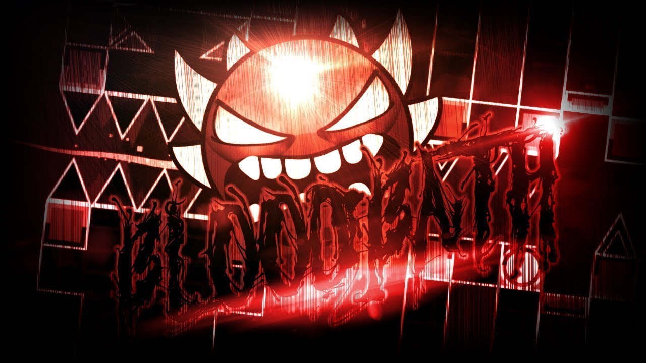 Geometry Dash Bloodbath' 100 Complete YouTube