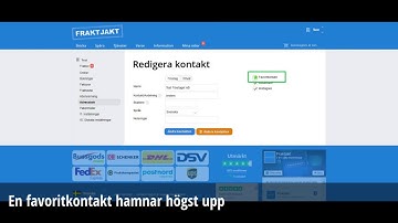 Adressboken i Fraktjakt