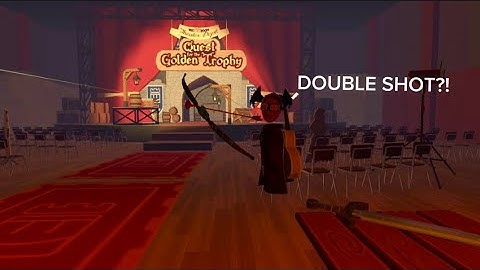 DOUBLE SHOT?! Double/infinite shooting tutorial how to double/infinite shoot in Rec Room