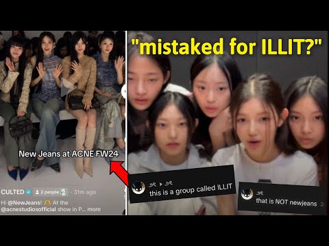 Fans UPSET NewJeans gets Confused for ILLIT During Fashion Show...