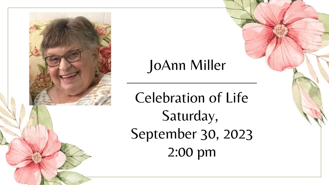 9/30/2023 Miller Memorial Service - YouTube
