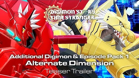 Digimon Story Time Stranger |Additional Digimon & Episode Pack 1: Alternate Dimension Teaser Trailer
