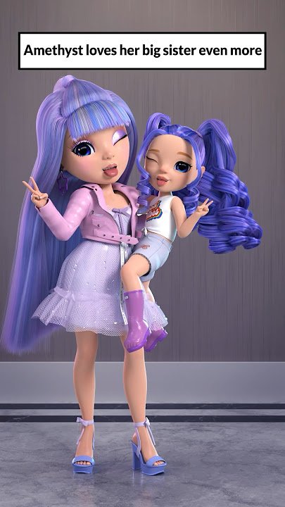 Get to Know Violet’s Little Sister! 💜 | Rainbow High #shorts