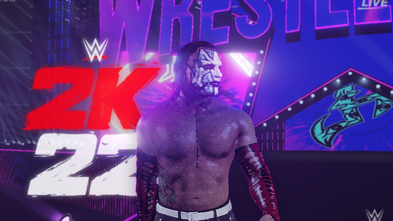 Jeff Hardy Entrance WWE 2K22 Mods 60 FPS HD WrestleMania 38 : 2K19