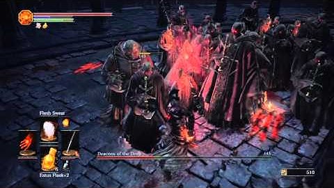 Dark Souls III - Deacons of the Deep - Pyromancer Boss Kill