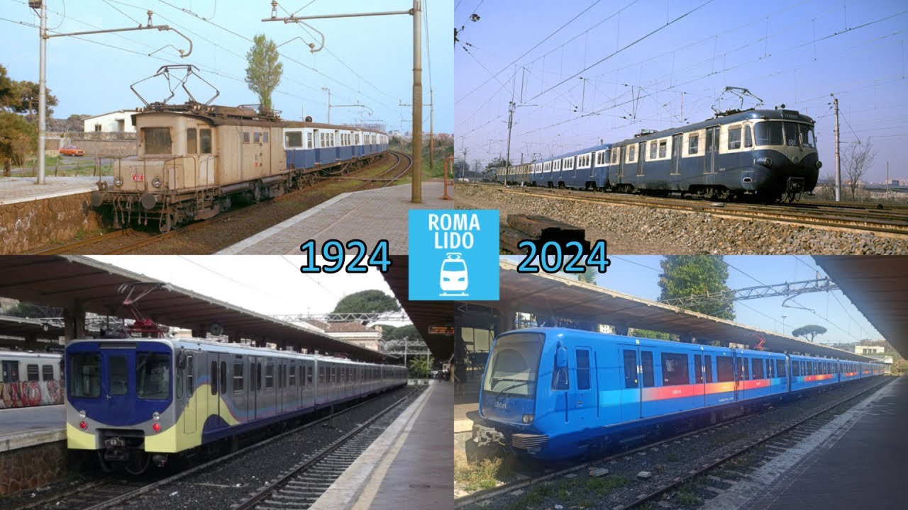 I Treni della Roma-Lido in 100 Anni di Storia | Centenario Metromare