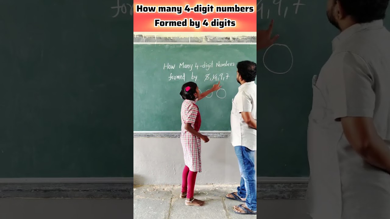 How many 4-digit numbers Formed by 4 digits