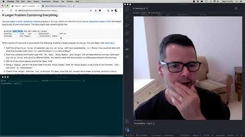 WEB222 Week 03 Part 4 - Solving the Practice Exercise